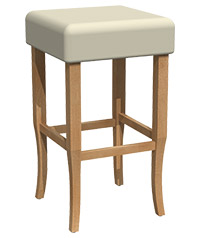 Tabouret fixe BE018B-1200